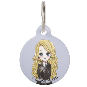 Magical Luna Lovegood Watercolor Pet ID Tag