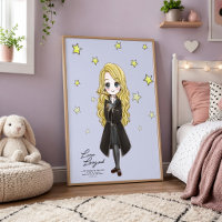 Magical Luna Lovegood Watercolor
