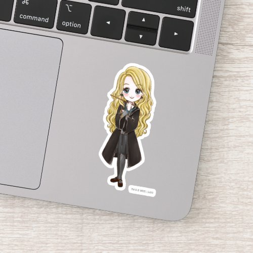 Magical Luna Lovegood Watercolor Sticker