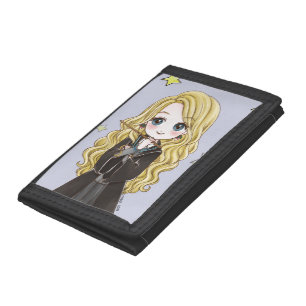 Magical Luna Lovegood Watercolor Trifold Wallet