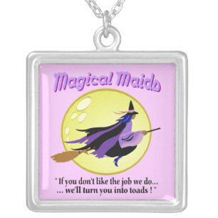 Magical Maids Witch Necklace