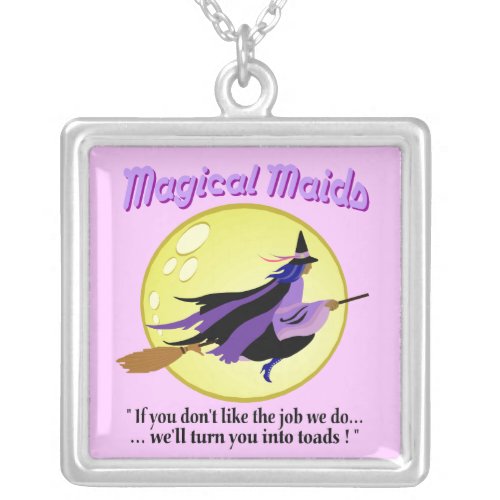 Magical Maids Witch Necklace
