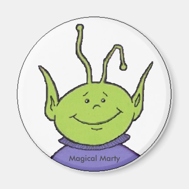 Magical Marty Magnet (Front)