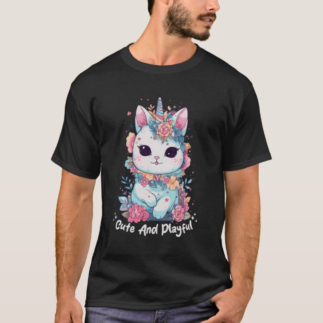 Magical Mathletes Unicorn Kawaii Math Science T-Shirt (Front)