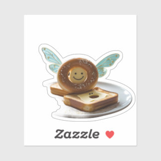 Magical Meals Stickers: Whimsical Food & Drink Des Sticker