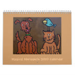 Magical Menagerie 2010 Calendar at Zazzle