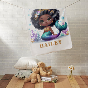 Magical Mermaid Baby Blanket