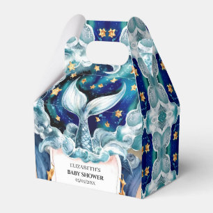 Magical Mermaid Baby Shower Favor Boxes