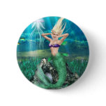Magical Mermaid Button