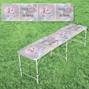 Magical Mermaid Children's Birthday Party Beer Pong Table