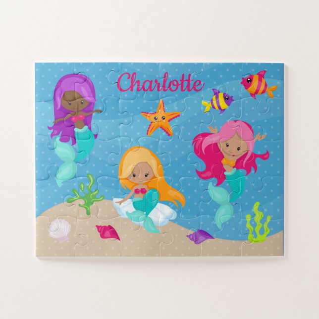 Magical Mermaid Jigsaw Puzzle (Horizontal)