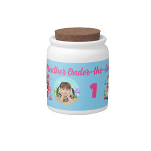 Magical Mermaid Onder-the-Sea 1st Birthday Candy Jar