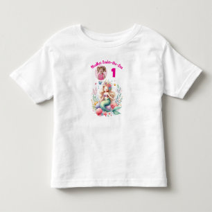 Magical Mermaid Onder-the-Sea 1st Birthday Gift Toddler T-shirt