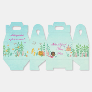 Magical Mermaid Princess Undersea  Favor Boxes