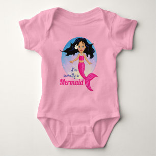Magical Mermaid Under The Sea Birthday Baby Bodysuit