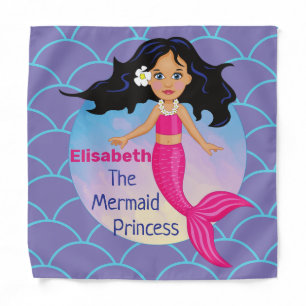 Magical Mermaid Under The Sea Birthday Bandana