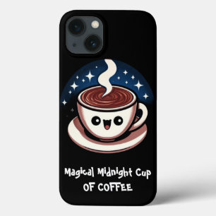 Magical Midnight Cup Of Coffee iPhone 13 Case