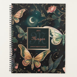 Magical Midnight Garden Appointment Book &  Planner