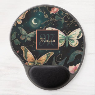 Magical Midnight Garden  Gel Mouse Pad
