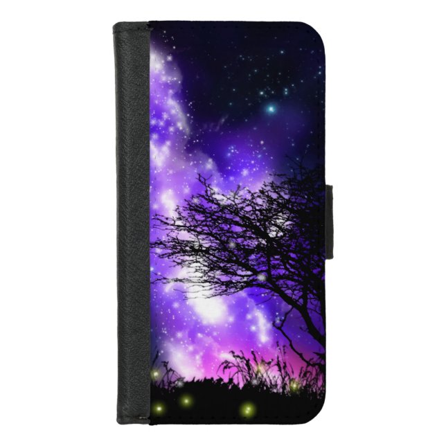 Magical Milky Way iPhone Wallet Case (Front)