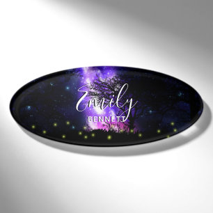 Magical Milky Way Name Tag