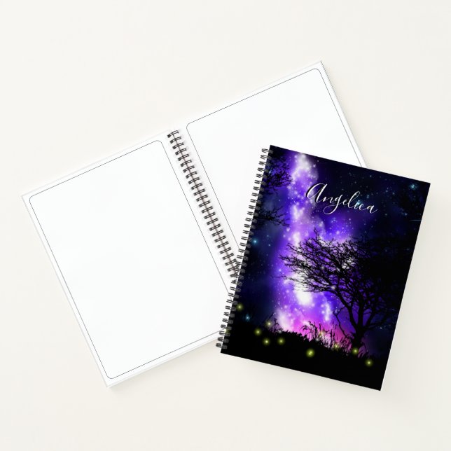 Magical Milky Way Notebook (Inside)