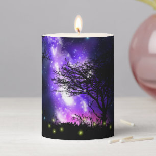 Magical Milky Way Pillar Candle