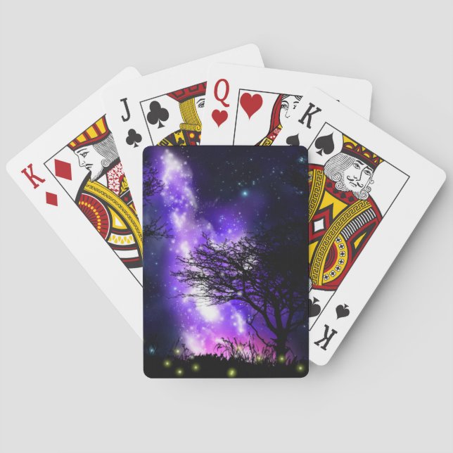 Magical Milky Way Poker Cards (Back)