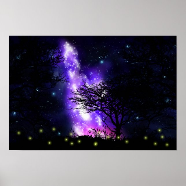 Magical Milky Way Poster (Front)