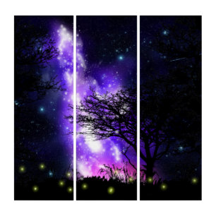 Magical Milky Way Triptych