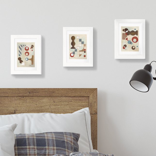 "Magical Mind" Abstract Art 5x7 Print Set (Bedroom)