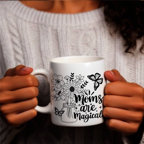 Magical Mom _ Personalized Stylish Chic Love Mama Coffee Mug