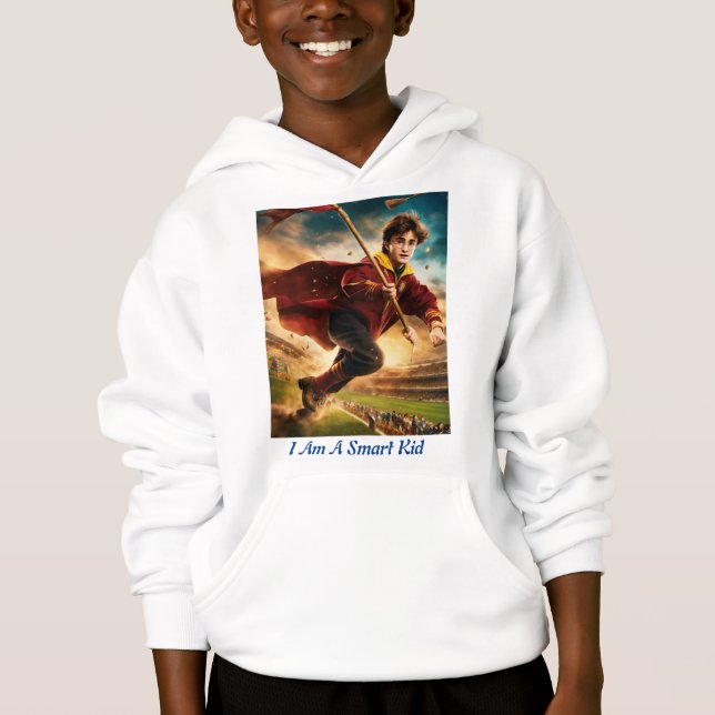 Magical Moments: Kids' Customized Hoodie T-Shirt  (Front)