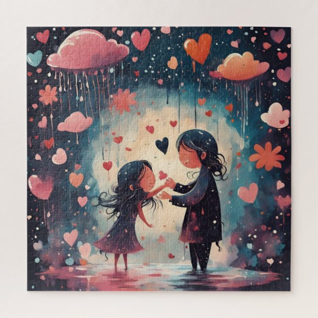 Magical Moments: Mom and Daughter Jigsaw Puzzle (Vertical)