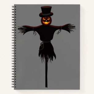 Magical Moments: Personalized Halloween 8.5" x 11" Notebook