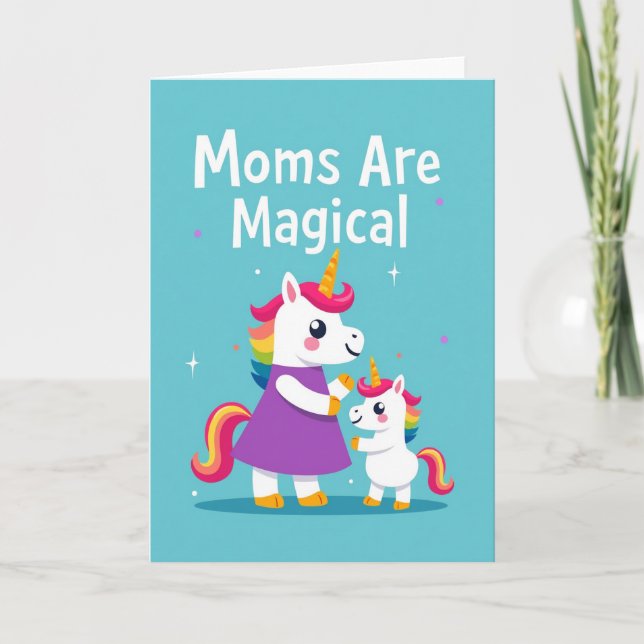 Magical Moms Illustration Card (Front)
