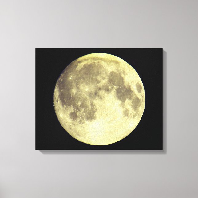 Magical Moon Canvas Print (Front)