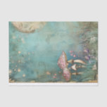 Magical Moonlit Fairy Garden Decoupage Tissue Paper