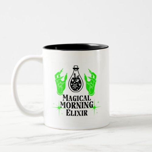 Magical Morning Elixir Two_Tone Coffee Mug