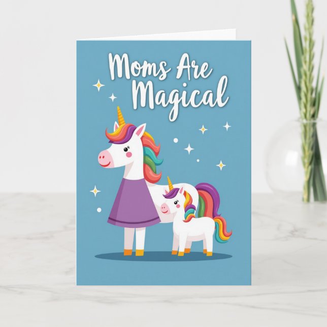 Magical Mother Equine Art Card (Front)