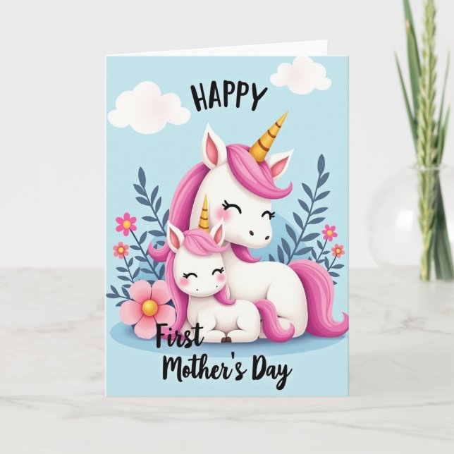 Magical Mother Love Illustration Card (Front)