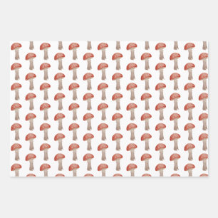Magical Mushroom Toadstool Wrapping Paper