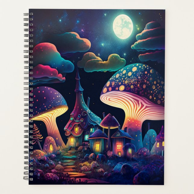 Magical Mushroom Village Planner (Front)