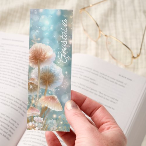Pretty Bookmarks 11 Magical Mushrooms And Soft Glow Flowers Bookmarks