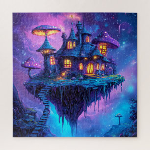 Magical Mysterious Dreamy Castle & Floating Island Jigsaw Puzzle