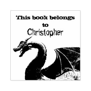 Magical Mythical Dragon This book belongs to Rubber Stamp