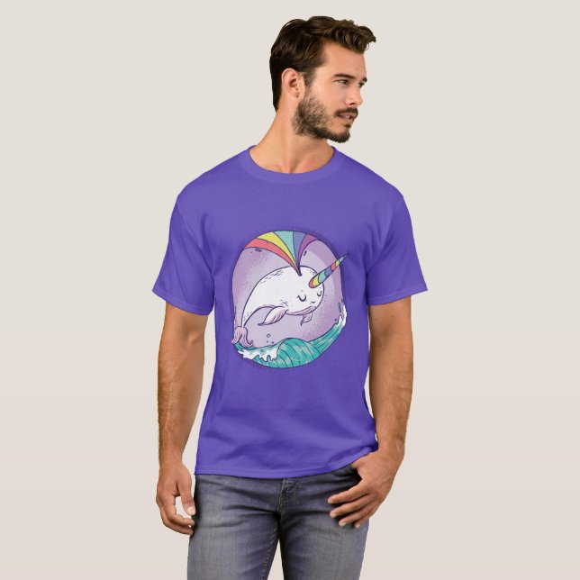 Magical Narwhal T-Shirt (Front Full)