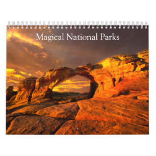 Magical National Parks 2026 Nature Landscapes Calendar