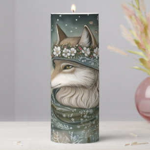 Magical Nature Pillar Candle