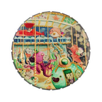 Magical Nautical Carousel Jelly Belly Candy Tin by colonelle at Zazzle